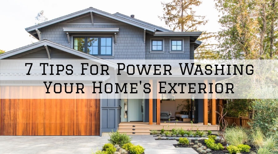 Power Washing Your Home S Exterior, Don’s Garage Door
