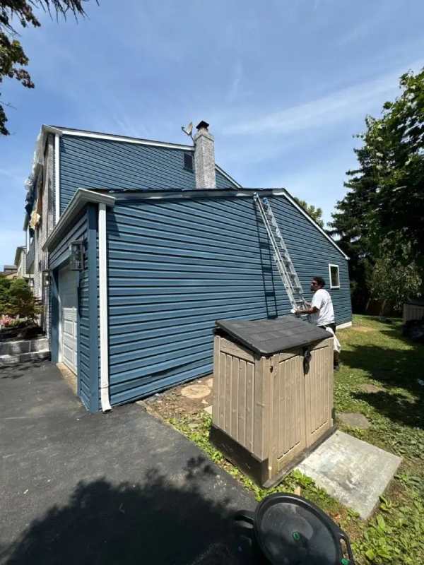 Transforming Exteriors: Paint Philadelphia's Vinyl Siding Project in Old Line Rd, Philadelphia 11 Stunning Exterior Painting Services in Old Line Rd, Philadelphia, PA.