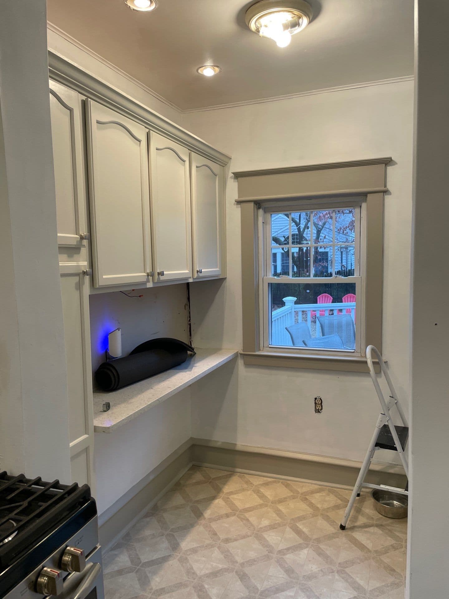 Fresh, Light Cabinet Painting on New Jersey Ave • Haddon Township, NJ 2 Best Cabinet painting companies