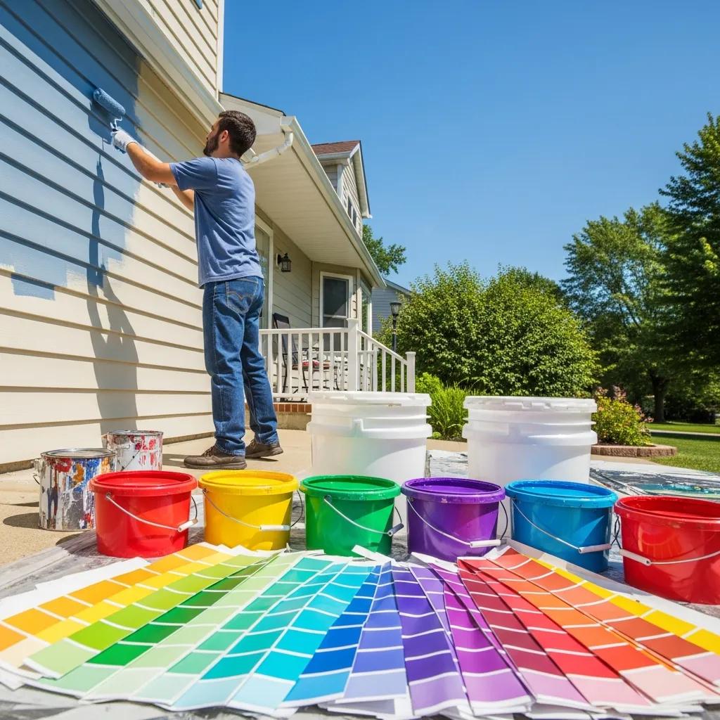 professional painter transforming a home with fresh paint in richboro a286d4ac 8dc0 4f64 b47a 6d5f6f0de5bc