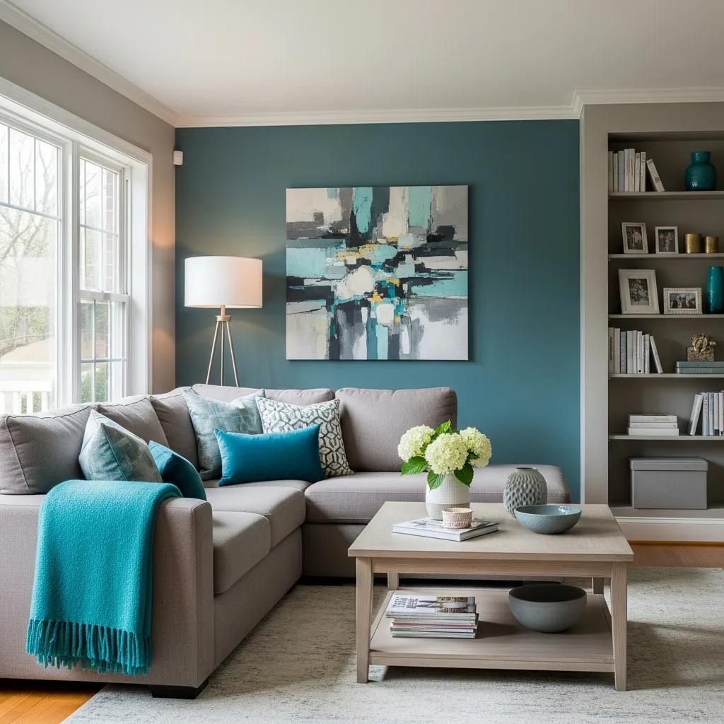 Freshly painted interior room in a Richboro residence